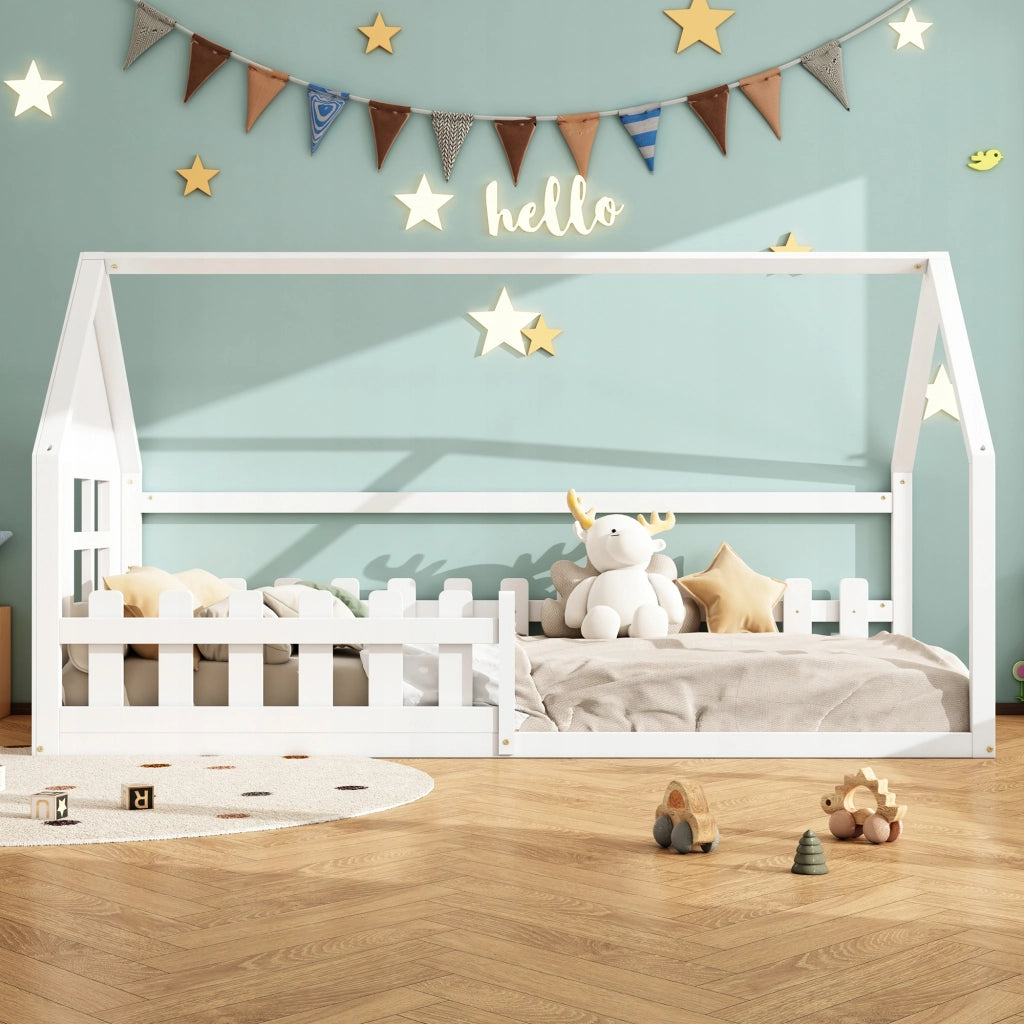 Letto singolo 90x200 - Xylo - Bianco