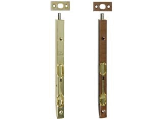 CATENACCI A LEVA FRONTALE DA INCASSO- - mm.250X16 bronzato (D.00320.25.22) - 20 pezzi AGB