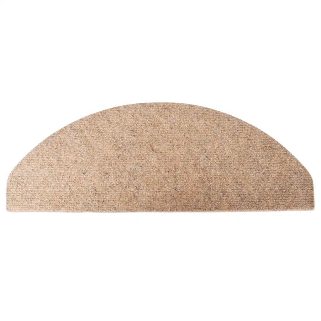 Tappetini Autoadesivi per Scale 20 pz | Gradini per Scale Beige 65x22,5x3,5 cm