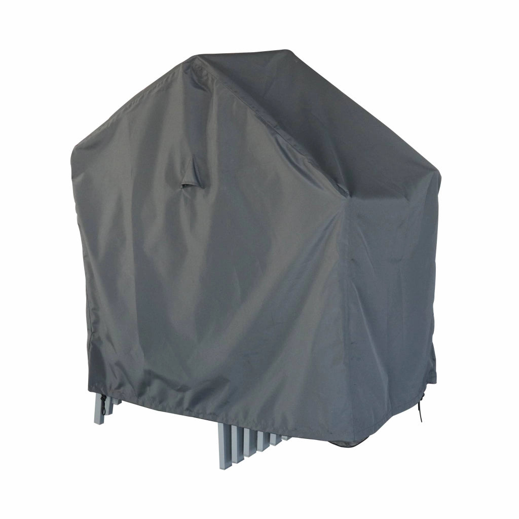 Fodera per set di 8 sedie, grigio scuro