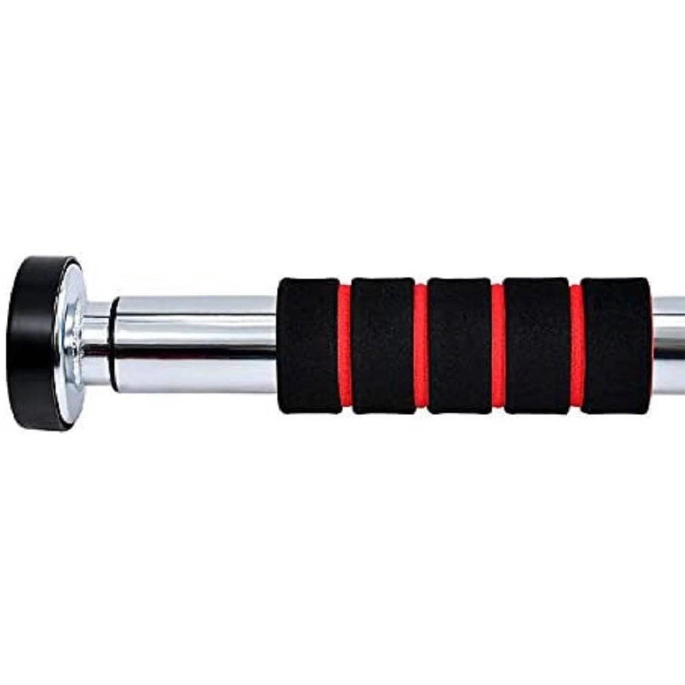 Trade Shop - Barra Per Trazioni Porta Regolabile Da 0,8 A 1,2 Mt Palestra Fitness Allenamento -