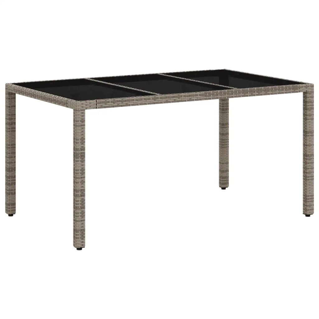 Set da pranzo per esterni 5 pz polyrattan 3422324