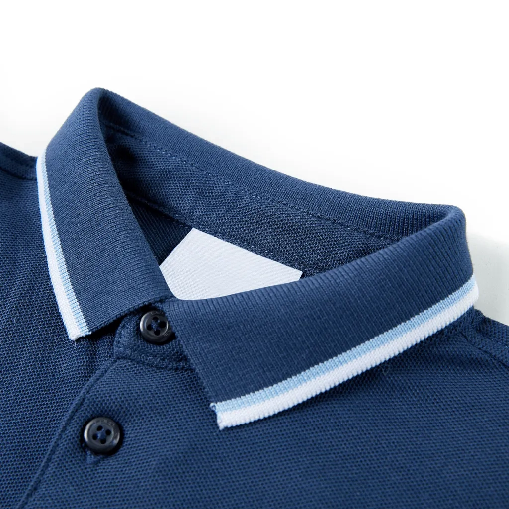 Polo da Bambino Blu Scuro 104