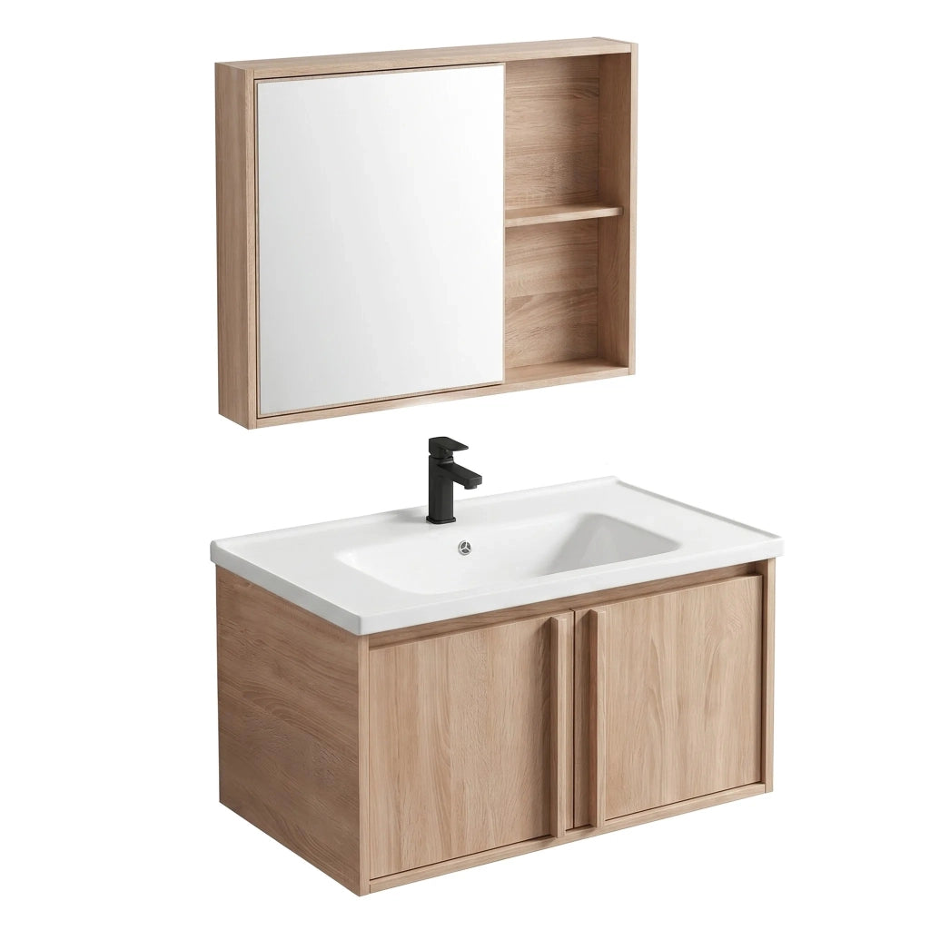 Set Di Mobili Da Bagno Con Lavabo Gama T25023 Bxm 80cm