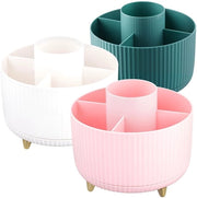 Organizzatore per Cosmetici Portatile - 3 Set - 360 Gradi - 5 Cestelli - Materiale Resistente in Plastica