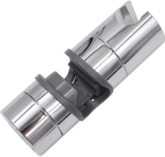 Supporto doccia regolabile - Supporto doccia 18-25mm - Supporto doccia con vite laterale - Supporto doccia 360° girevole - Supporto doccia in ABS di alta qualità
