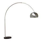 LÚZETE - LAMPADA DA TERRA MARMO CROMO MILSA