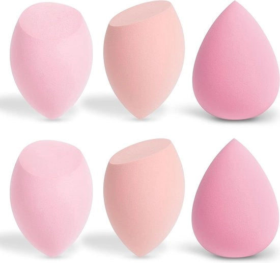 Set di applicatori per makeup - 6 pezzi applicatori per fondotinta e powder