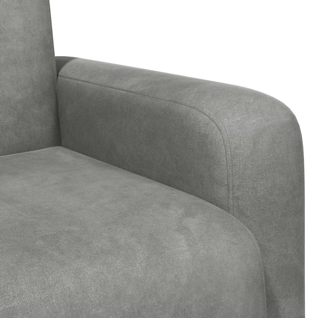 Poltrona Grigio Chiaro Velluto (V) 42042429