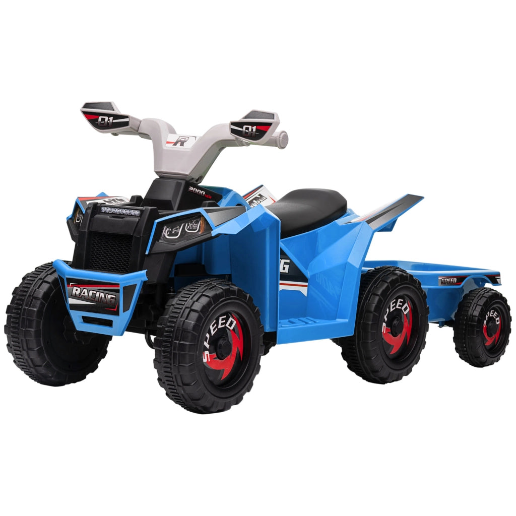 Quad per Bambini Elettrico ¨C Minimal ¨C Blu