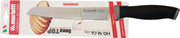Coltello da Cucina per Pane con Manico Nero Lama da 20 cm Marietti