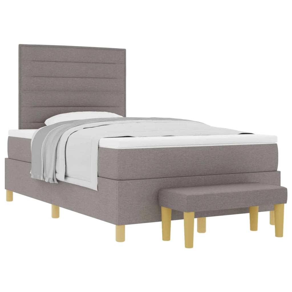 Letto a molle con materasso Talpa 120 x 200 cm Tessuto