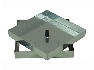 SIGILLO PORTAPAVIMENTO LEGGERO TELAIO CM.5H.- - ø cm.33x33 luce cm.29x29 - 1 pezzi