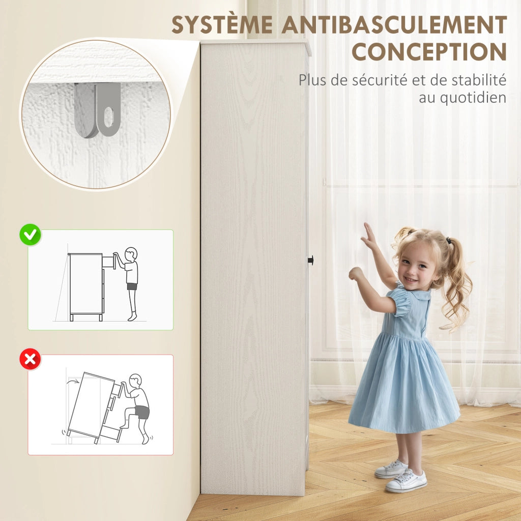 Armadio da cucina con 2 ripiani regolabili ¨C Minimal ¨C 170x60x40 cm