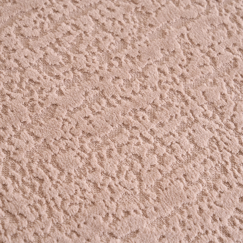 Divano modulare moderno 2 posti in tessuto Chenille beige Apricot, senza montaggio, ideale per piccoli spazi