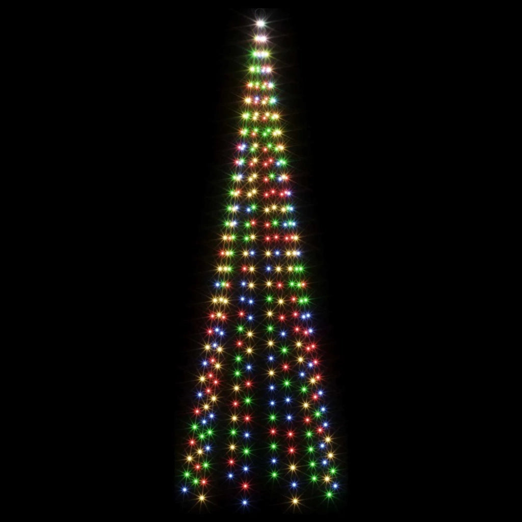 Luci per albero di Natale con picchetti e asta per bandiera 3468876