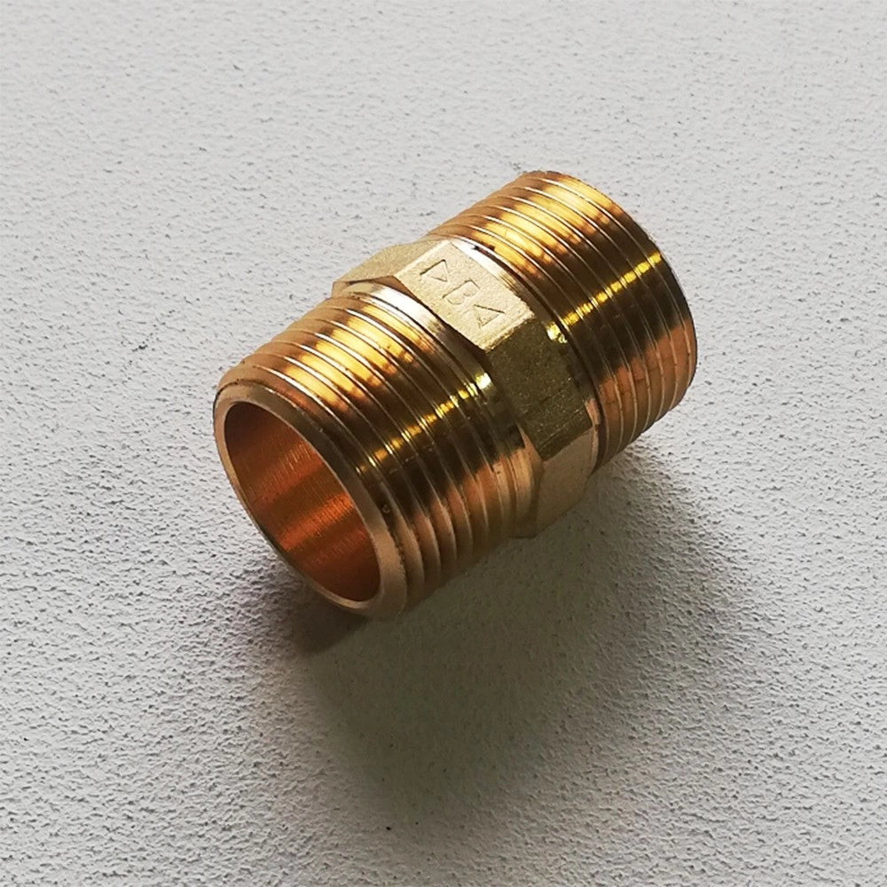 Niples nipplo da 1''1/2 in ottone mm