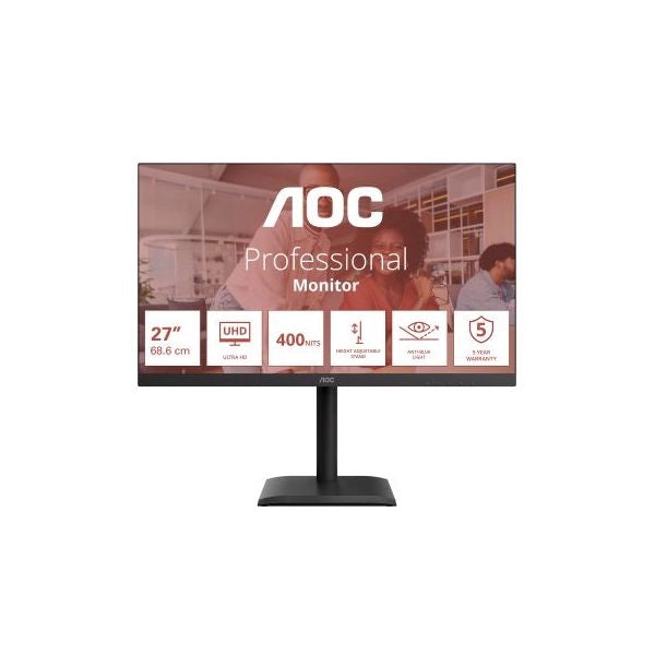 27  3840x2160 60hz hdmix2 dp usb hub - U27E4CV