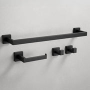 Set Accessori Da Bagno Rio Black 4 Pezzi