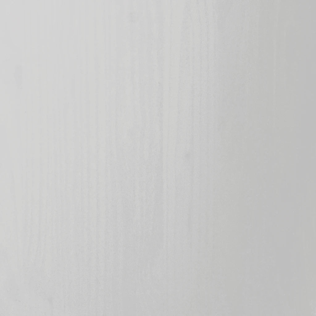 Armoire roulante avec tiroirs MOSS blanc bois de pin solide