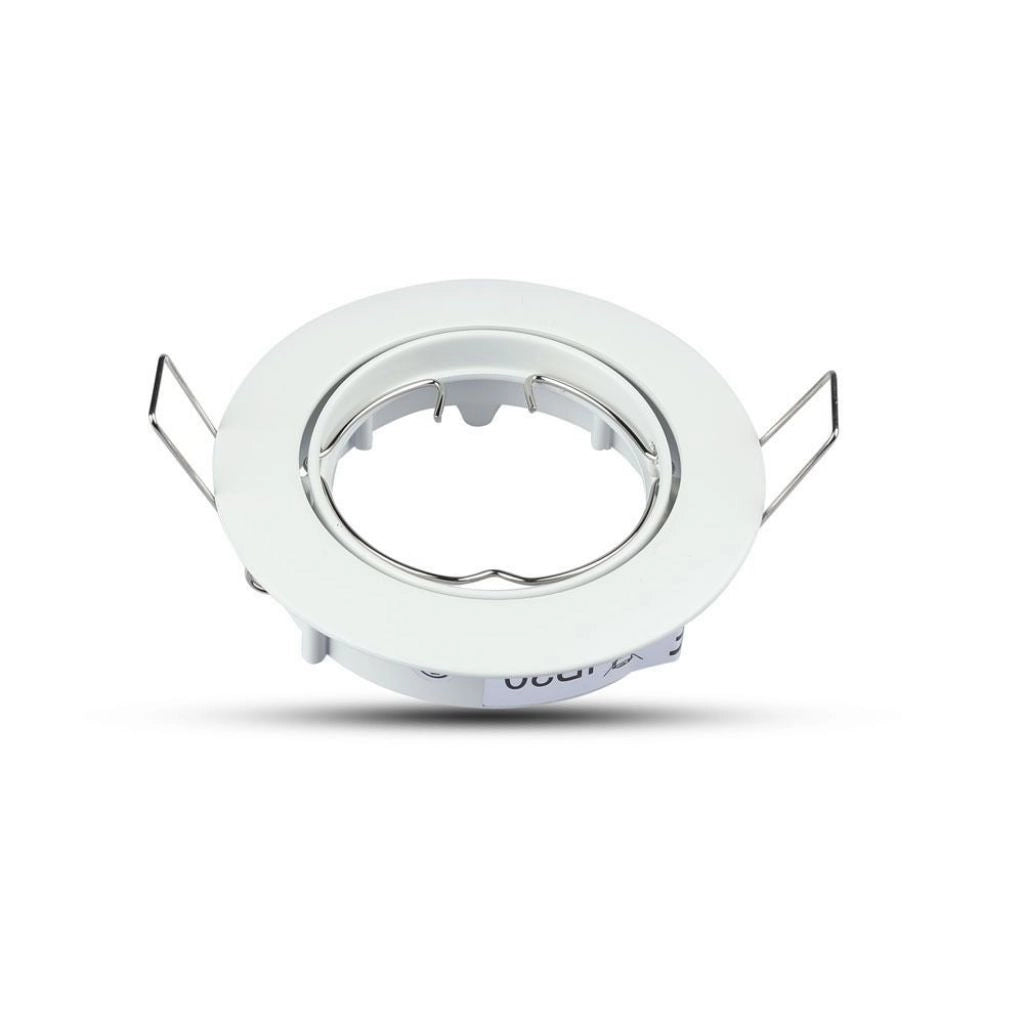 GU10 Adattamento rotondo mobile bianco
