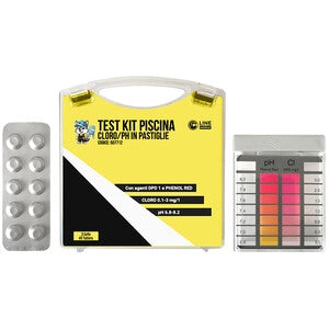 C TEST KIT PISCINA CLORO/PH IN PASTIGLIE