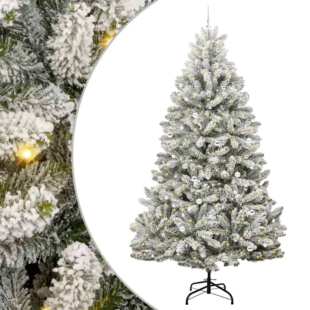 Albero di Natale artificiale 300 cm 300 LED Bianco caldo 3395789