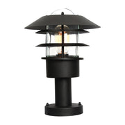 Paletto luce giardino nero E27 60W Helsingor Elstead
