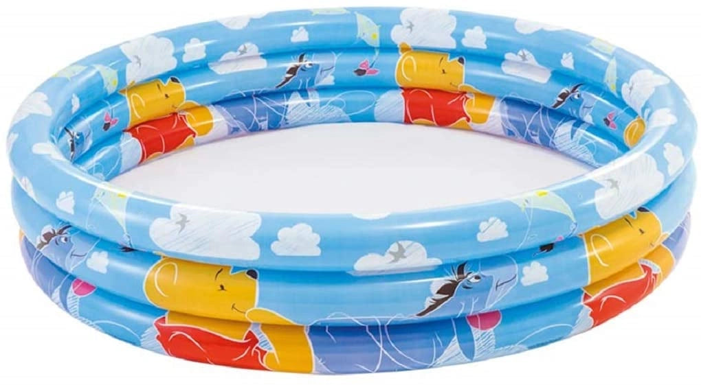 INTEX PISCINA WINNIE THE POOH 147 X 33 CM C. MAX 288 LT RIEMPIMENTO 23 CM ETÀ 2+