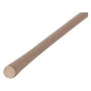 MANICO LEGNO PER ZAPPINO OCCHIO TONDO PICCOLO Ø mm 30- 12 pezzi  - LIF