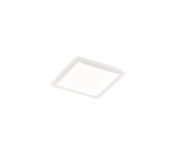 Plafoniera LED, plastica, bianco, 30x3x30 cm, Camillus