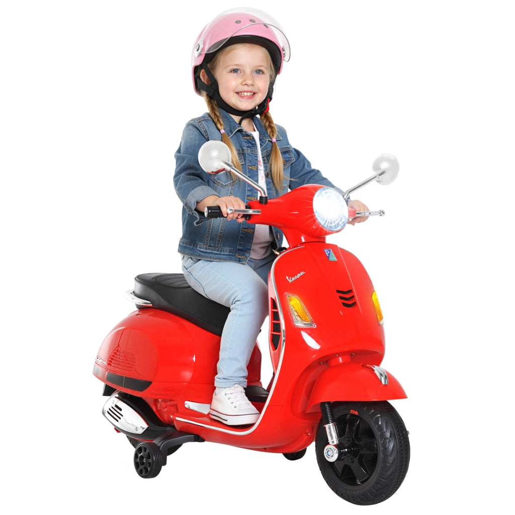 Moto Elettrica Bambini con Luci e Suoni ¨C zephmum ¨C Rosso