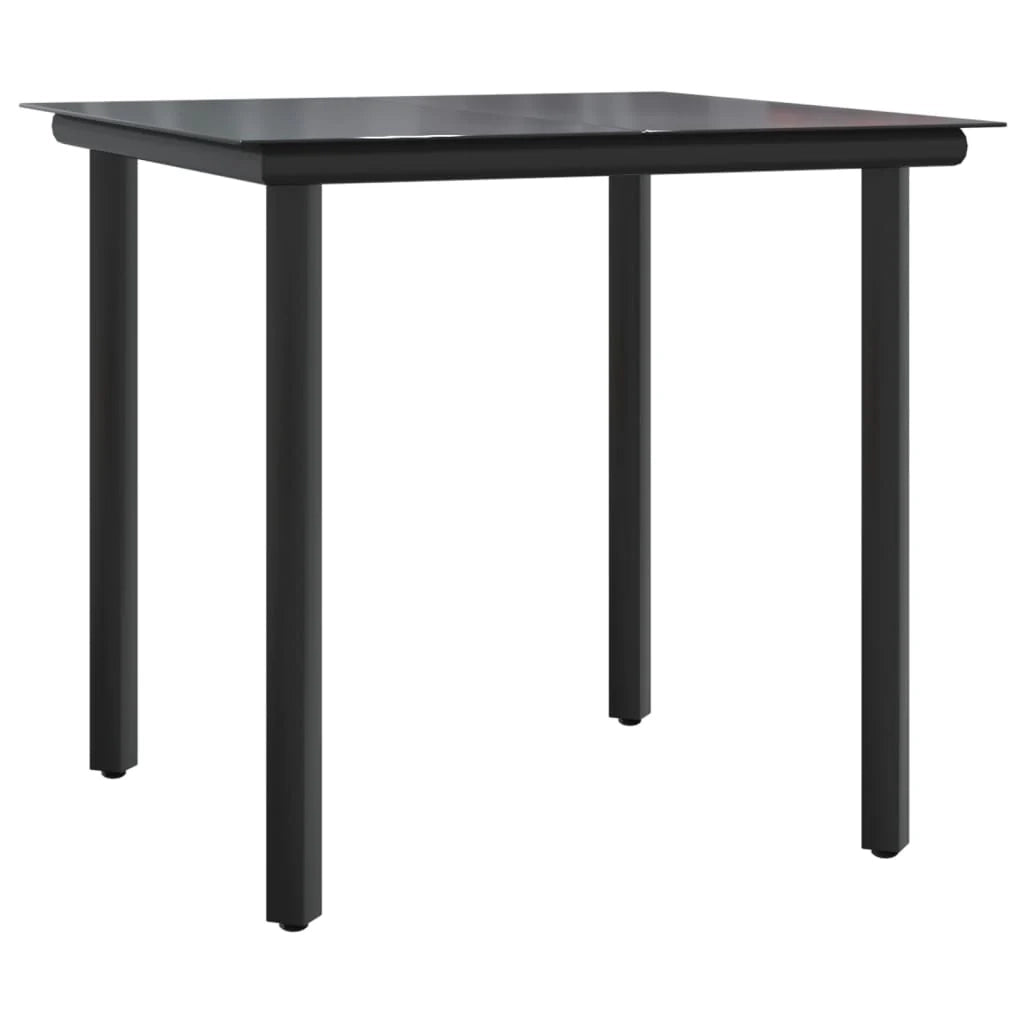 Set da pranzo da giardino in vimini di resina nera da 5 pezzi e cuscini 02_0014882