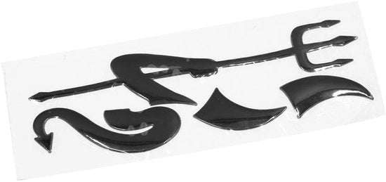 Autosticker acqua resistente - decorazione 3D - adesivo autoattacco - materiale PVC - adatto per superfici liscie - facile da installare - autodecorazione