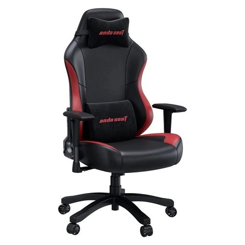 Andaseat luna sedia gaming taglia l in pvc nero/rosso - ANLUNAPNR