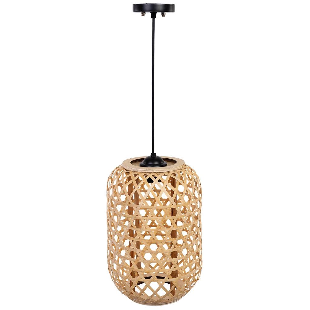 Lampada da soffitto in bambù D23x33h cm