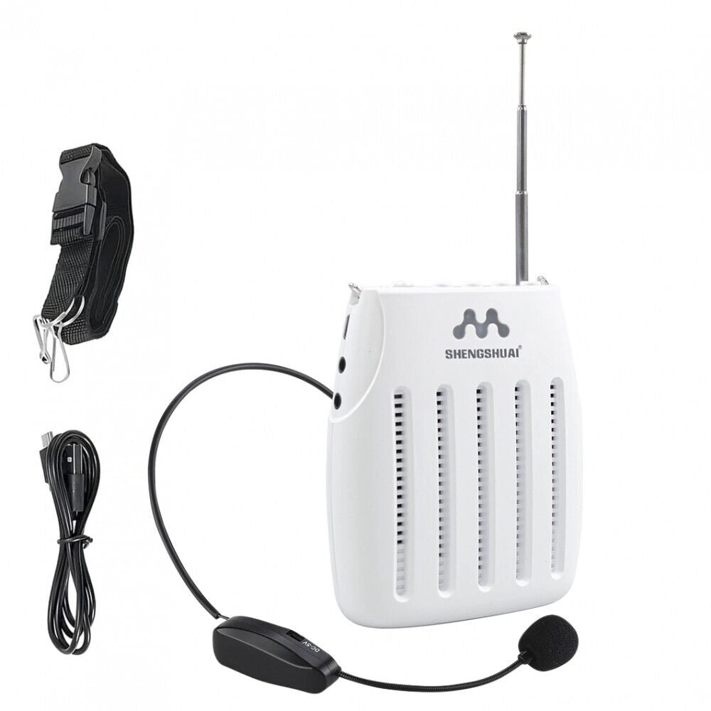 Amplificatore Vocale Portatile Archetto Animatore Usb Radio Fm Spettacoli SK-105