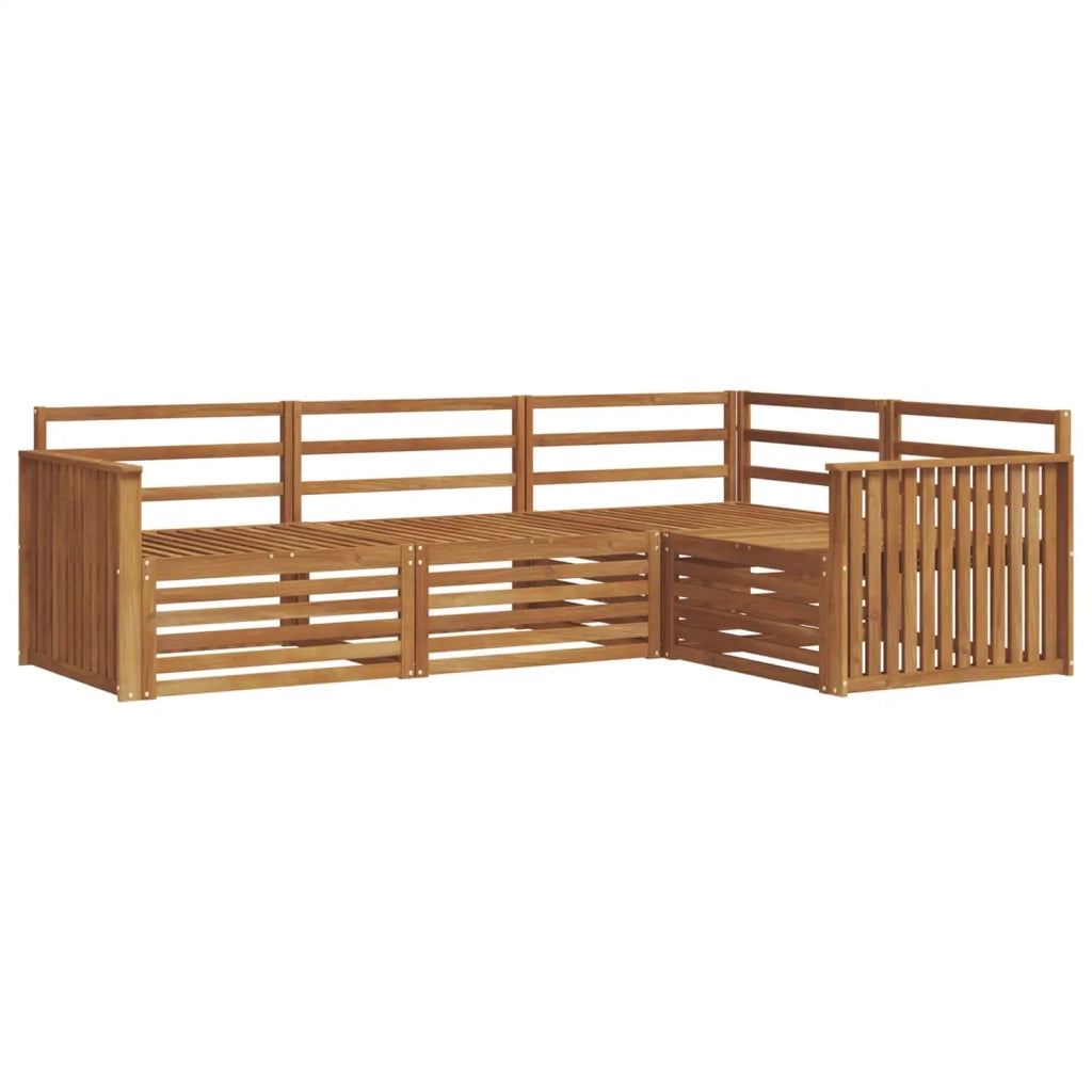 Set di divani da esterno 4 pcs Naturale 3373374