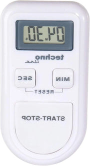 Timer digitale alettante - pratico e facile da usare - 1 pezzo - bianco