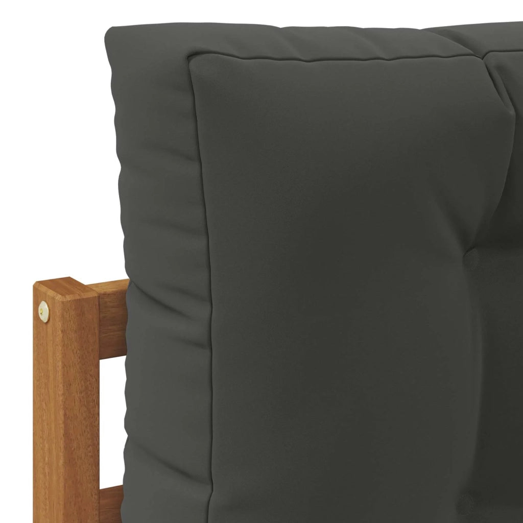 Set di divani da esterno con cuscino 3 pcs Naturale e Antracite 3367140
