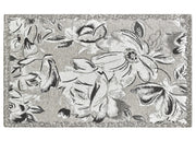 Tappeto Arredo Salotto Antiscivolo Scendiletto Camera Dis. Aster By Suardi - 65x220 - Argento