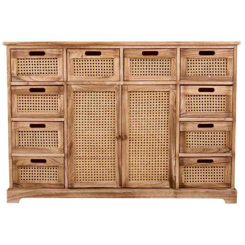 Credenza in legno marrone 113x33x78,5