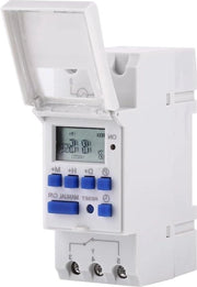 Timer programmabile a scheda DIN per schermatura 15 A (AC/DC 24 V)