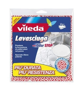 Panno Multiuso Lavasciuga 36 CMX34 Vileda 5 Pezzi