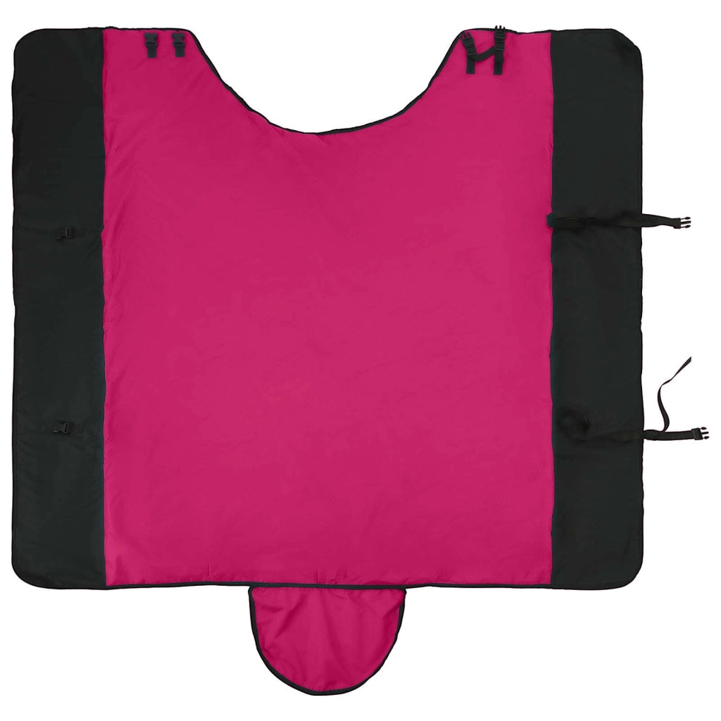 Coperta per Cavalli Rosa e Nero 85 cm Poliestere 42013078
