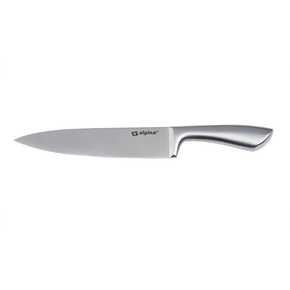 Coltello Chef in Acciaio Inossidabile Lama da 33,5 cm Ideale Carne Pesce Verdure