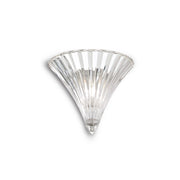 Applique Classica Santa Vetro Trasparente 1 Luce E14 Small