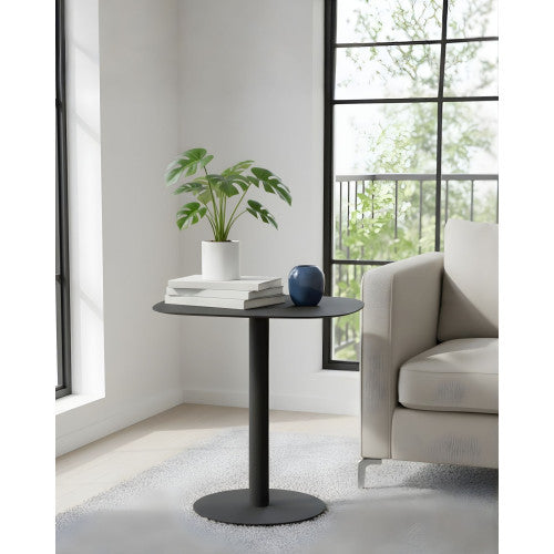 Tavolino design SKANDY in metallo stile scandinavo