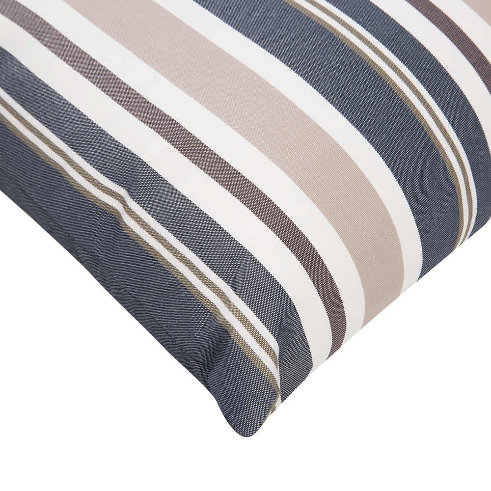 Set di 2 Cuscini da Esterno Blu Beige 40 x 40 cm Zip Modern