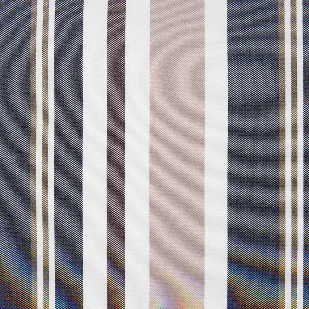 Set di 2 Cuscini da Esterno Blu Beige 40 x 40 cm Zip Modern